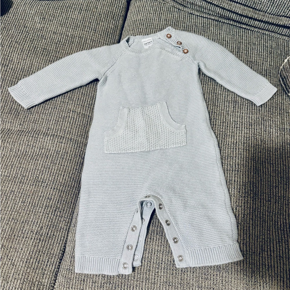 Knit onesie